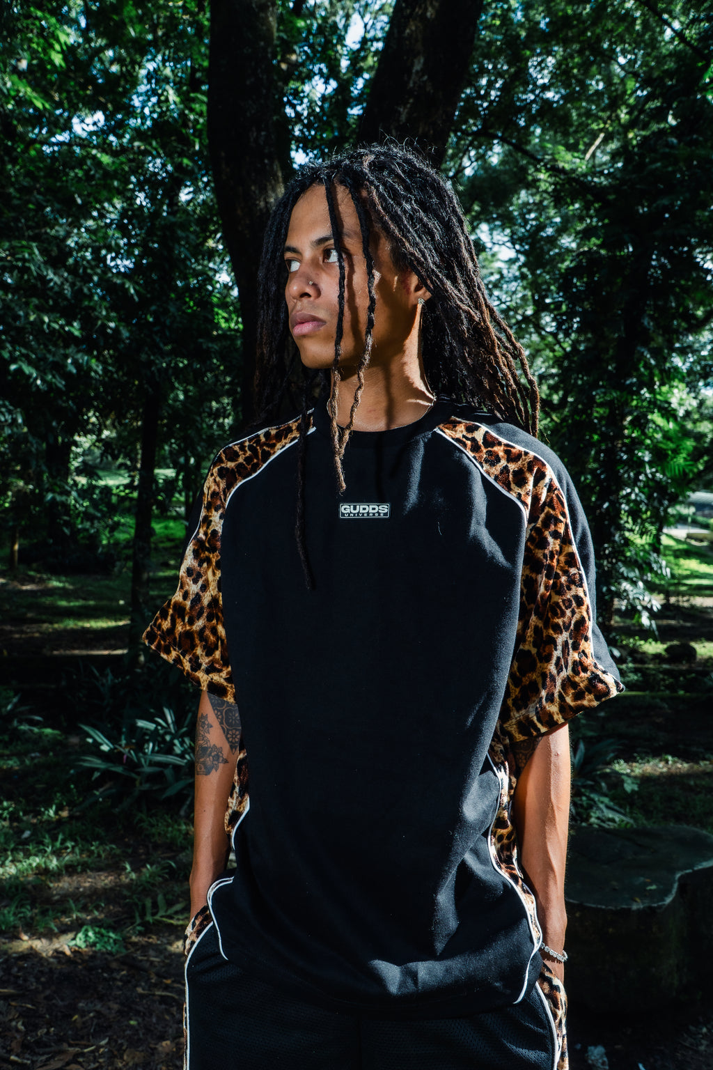 “LEOPARD 2 TONE” BULLET TEE