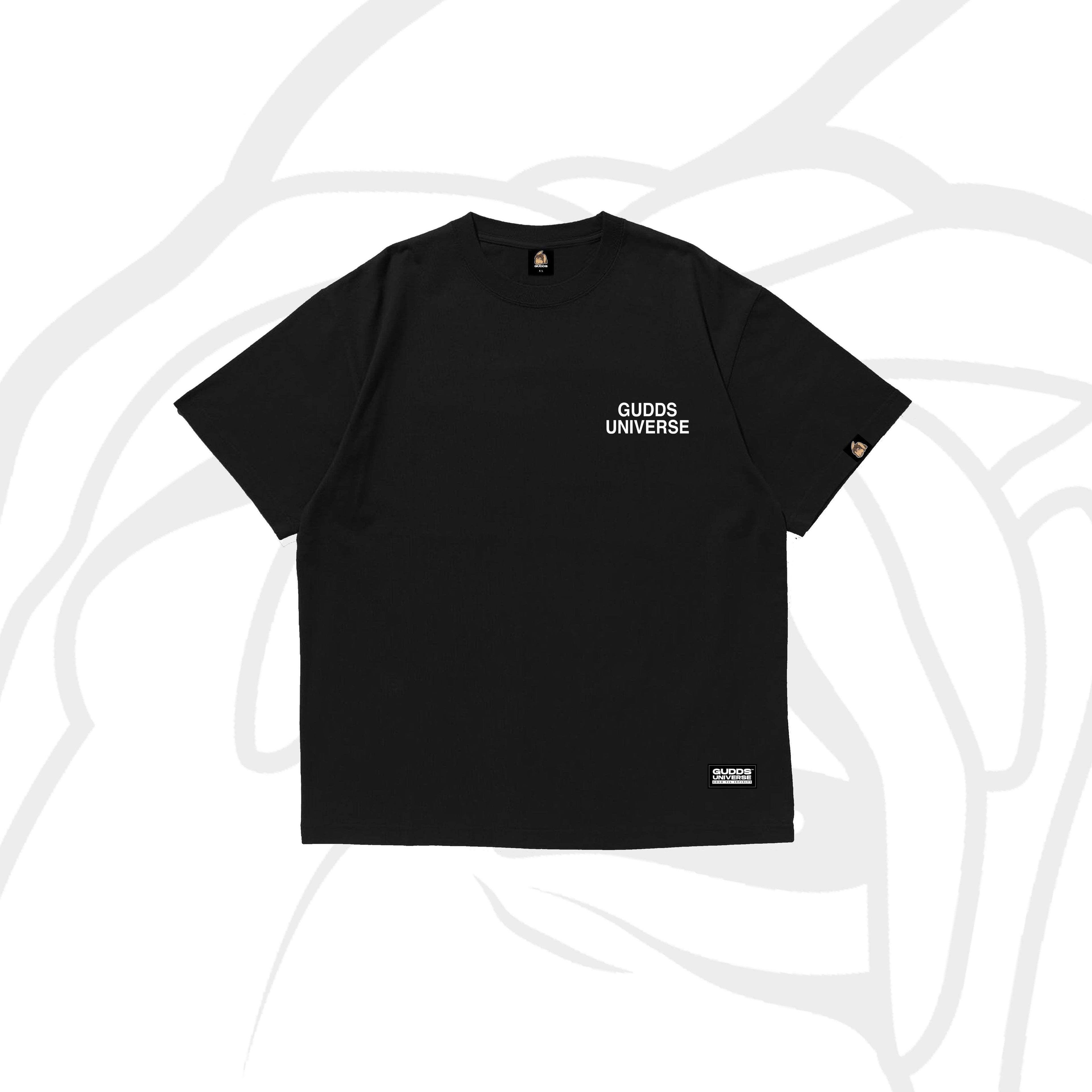 “MANILA VIBES” MINIMAL BLACK TEE