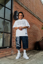 GUDDS UNIVERSE - "NEVA FOLD" BIG BACK PRINT TEE!