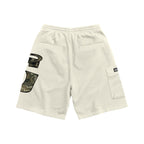 G APPLIQUE CARGO SHORTS