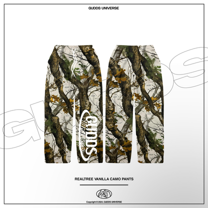 GUDDS UNIVERSE - “ REALTREE VANILLA” BAGGY PANTS