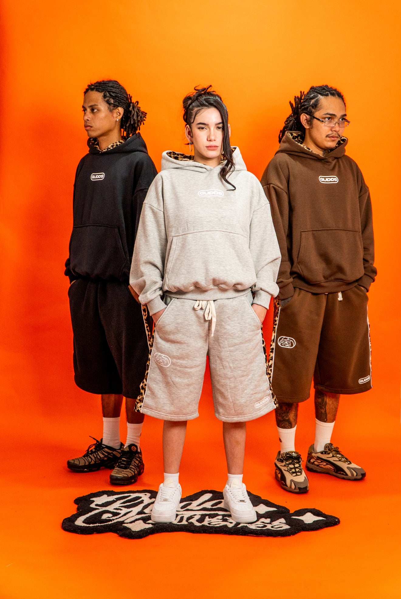 “LEOPARD 2 TONE” HYBRID HOODIE