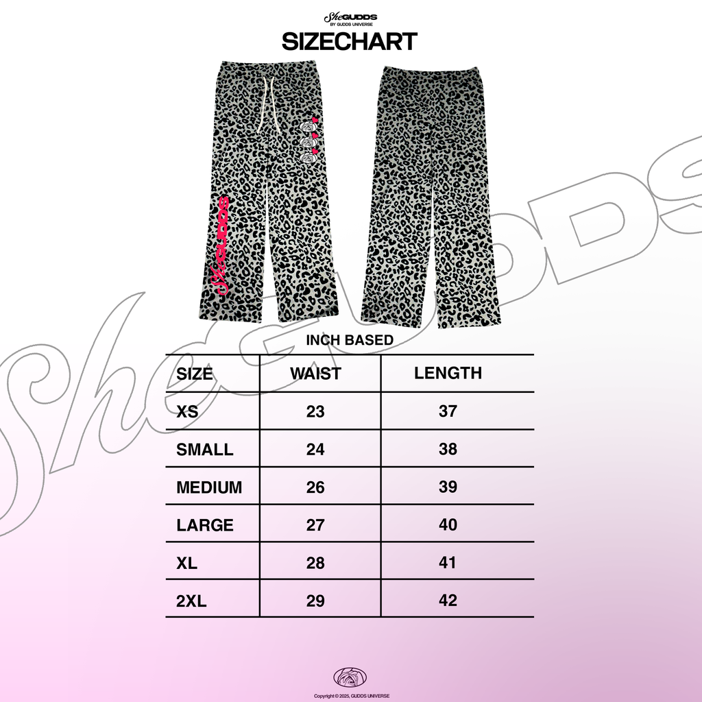 SheGUDDS - “BLACK PANTHER” COUTURE BAGGY PANTS