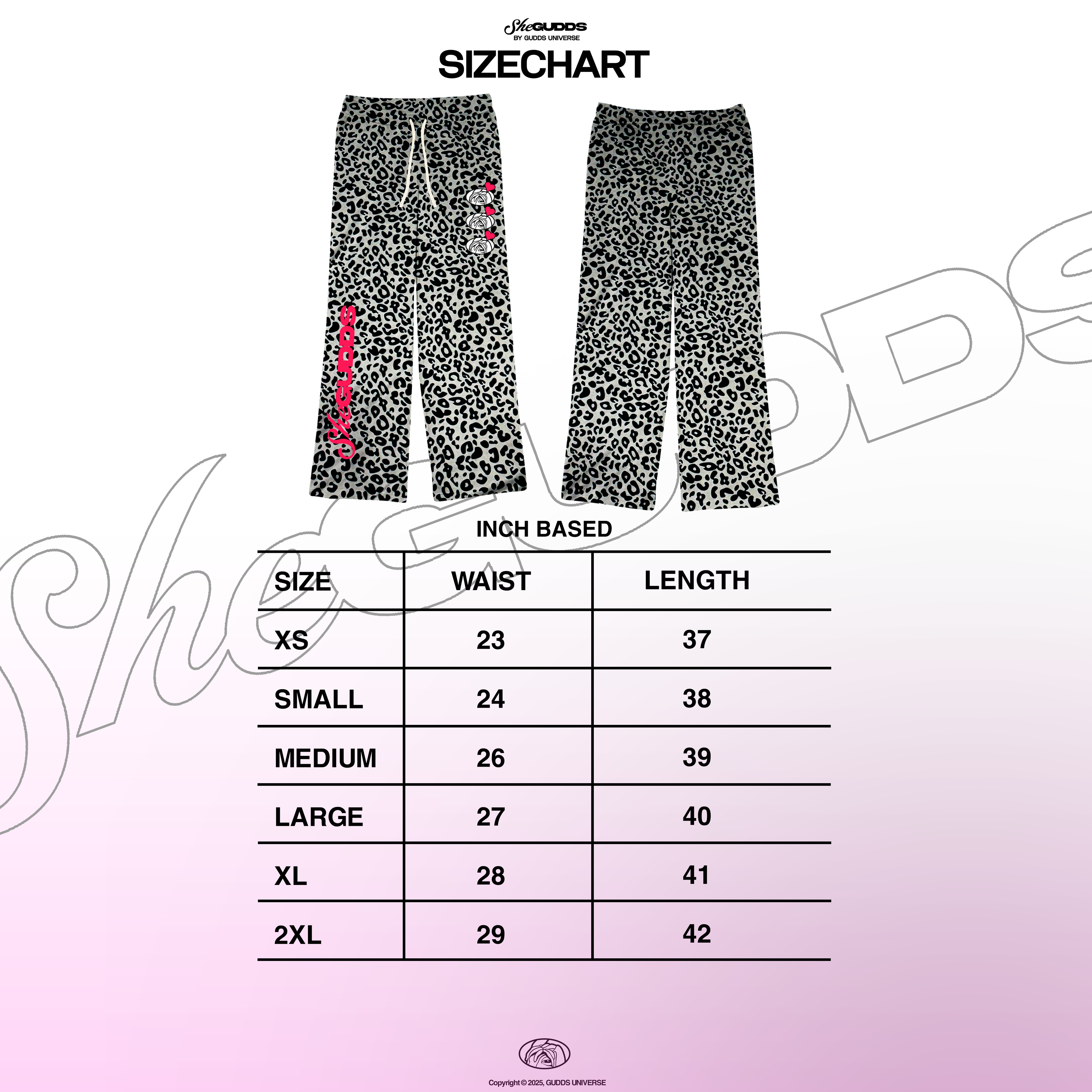 SheGUDDS - “BLACK PANTHER” COUTURE BAGGY PANTS