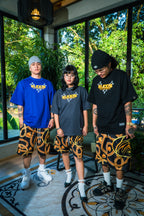 “888 KARAT” MESH SHORT