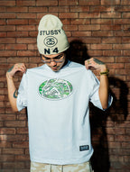 GUDDS - "OVAL CAMO" TEE (NEVER NOT MOVING)