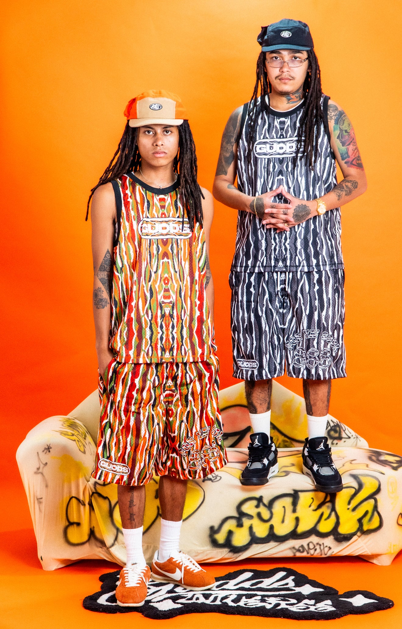 “COOGI” FULL MESH JERSEY TOP