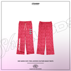 SheGUDDS - “PINK PANTHER” COUTURE BAGGY PANTS