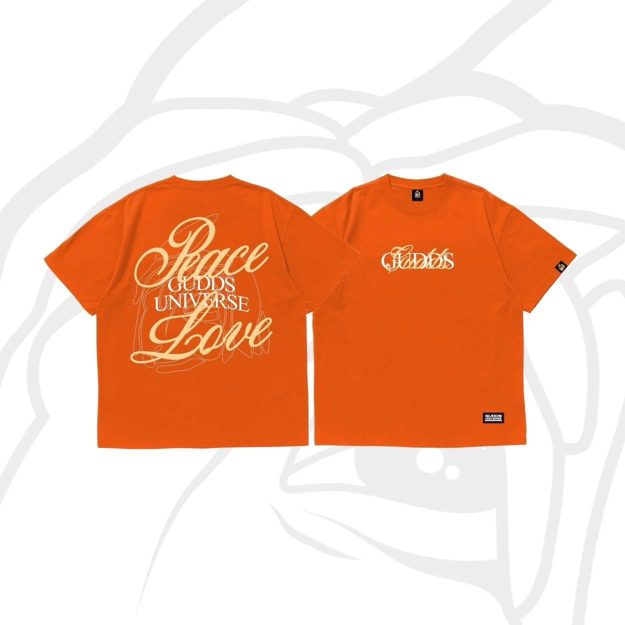 "PEACE AND LOVE" GRAPHIC TEE