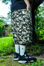 “CAMOU CARGO” SHORTS BAGGY FIT