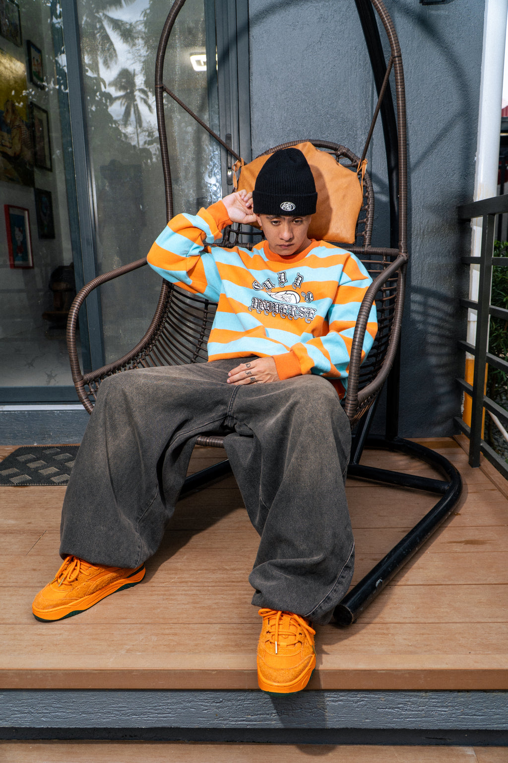 “PULLOVER STRIPES” SWEATER