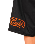 "SCRIPT CAPSULE" MESH SHORTS