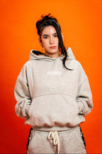 “LEOPARD 2 TONE” HYBRID HOODIE