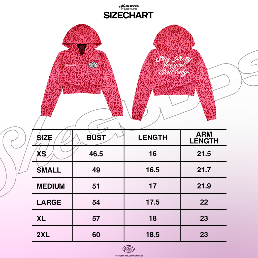 SheGUDDS - “PINK PANTHER” COUTURE HOODIE