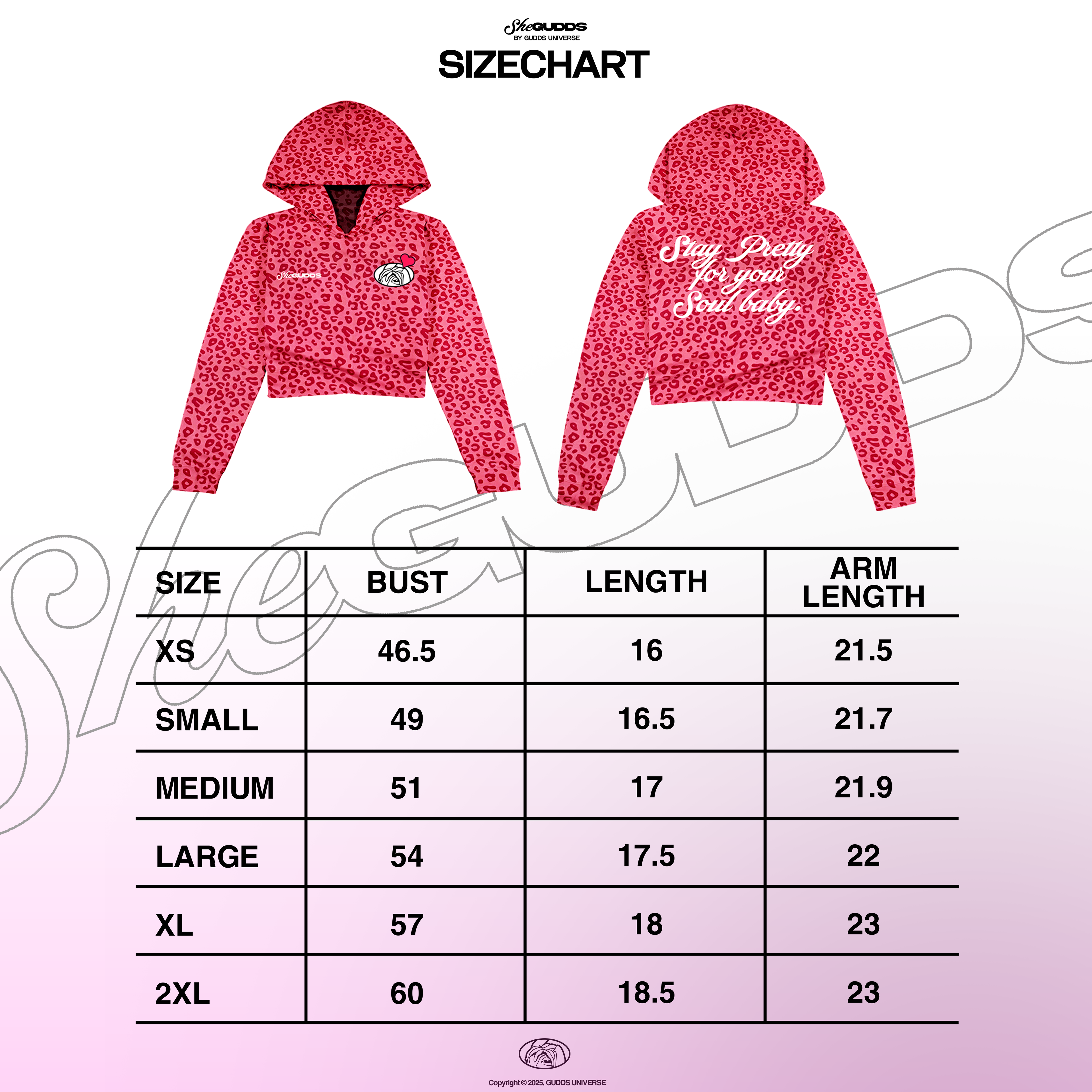 SheGUDDS - “PINK PANTHER” COUTURE HOODIE