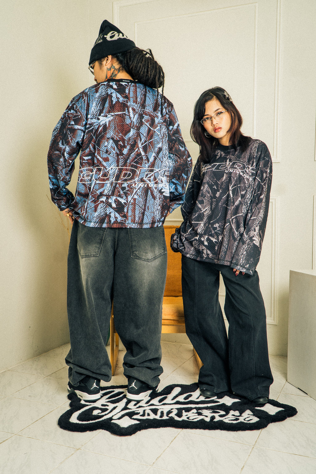 “STRETCH L/S MESH” JERSEY TOP