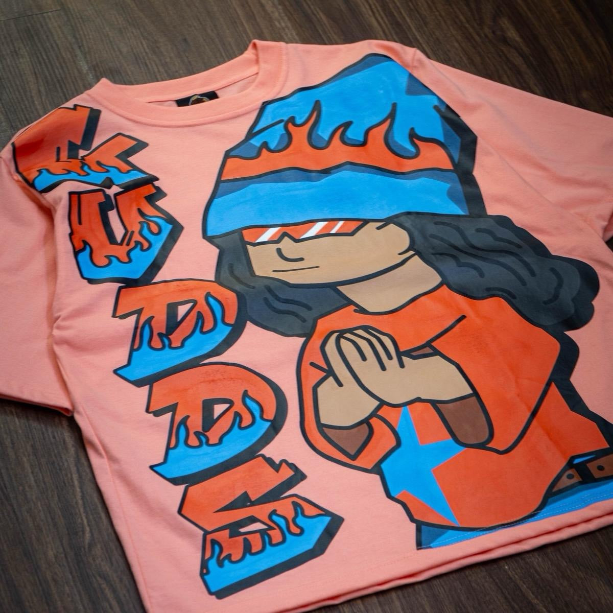 “Y2K SERIES" BIG PRAY GRAPHIC TEE