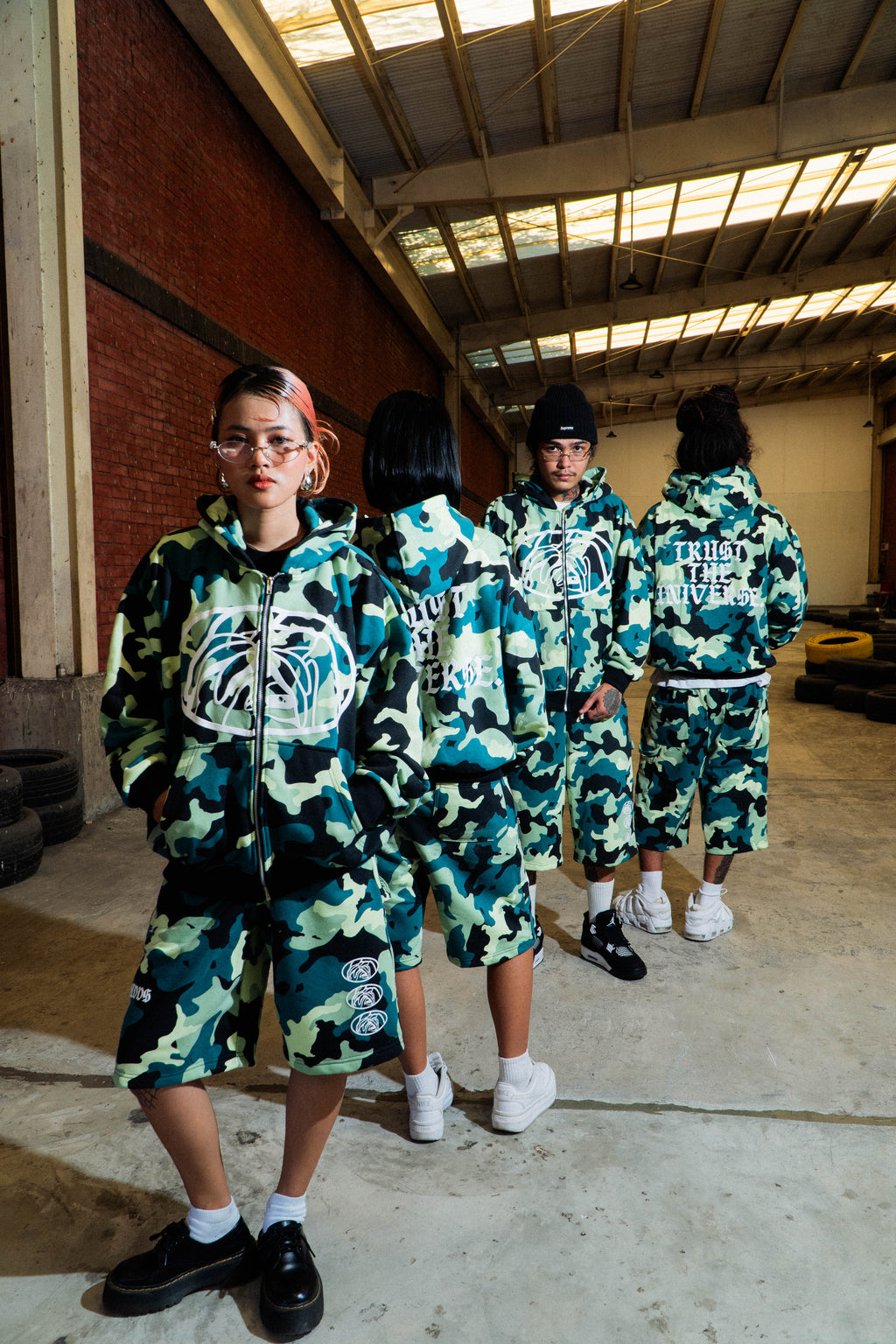 GUDDS - "OVAL" ZIP UP HOODIE (LIMITED PIECES)