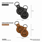 “LEATHER” KEYHOLDER