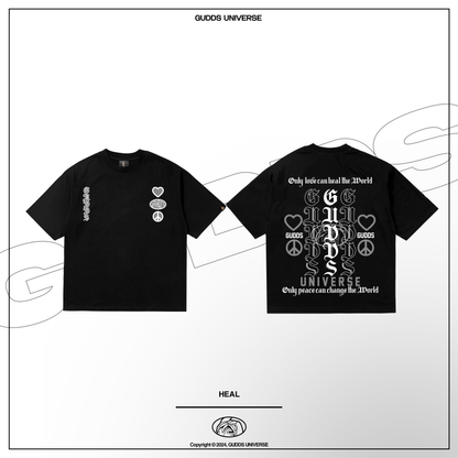 GUDDS UNIVERSE - “HEAL” GRAPHIC TEE
