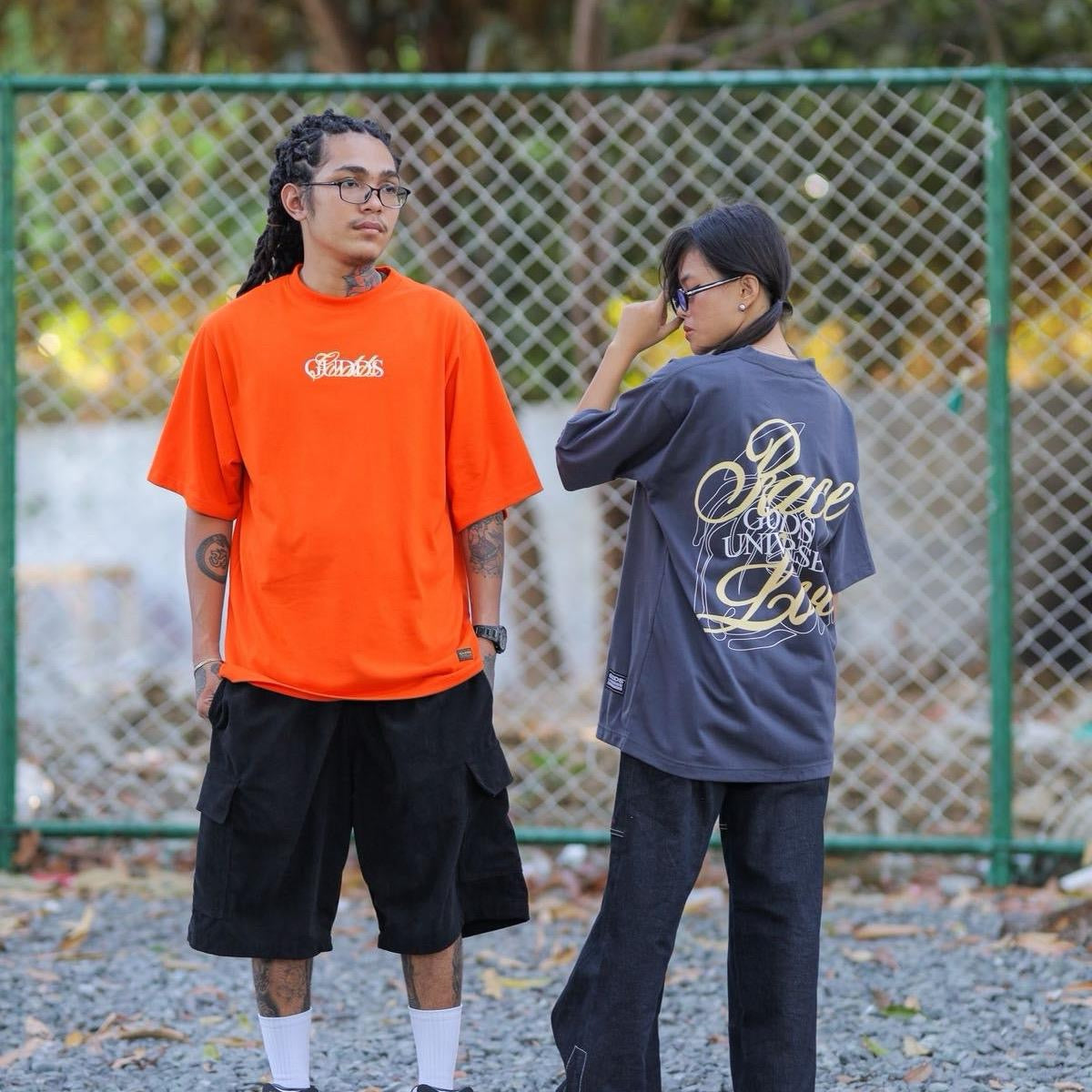 GUDDS "PEACE AND LOVE" TSHIRT