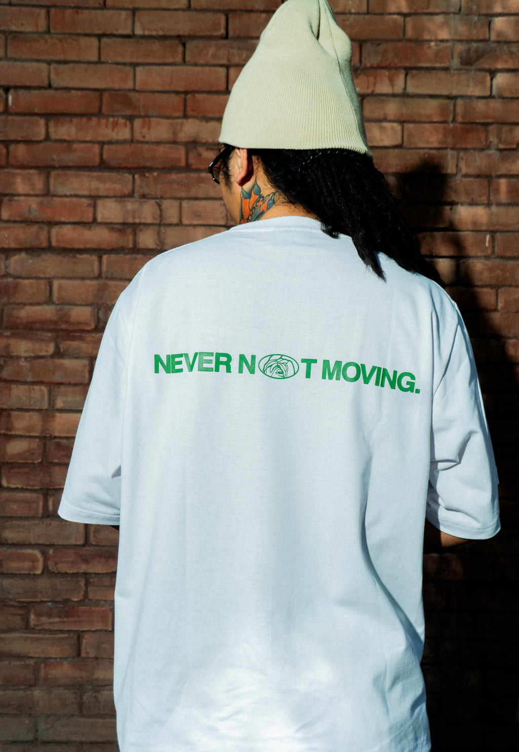 GUDDS - "OVAL CAMO" TEE (NEVER NOT MOVING)