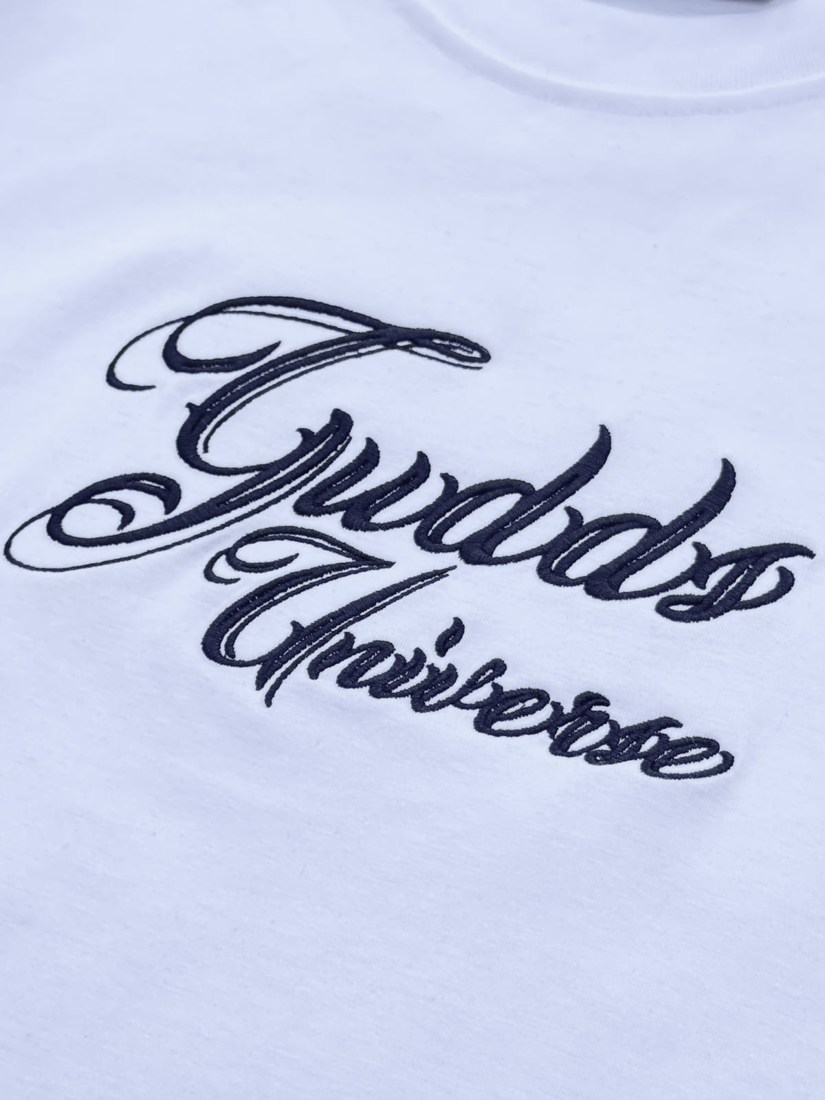 EMBROIDERED “CHICANO SCRIPT” TEE