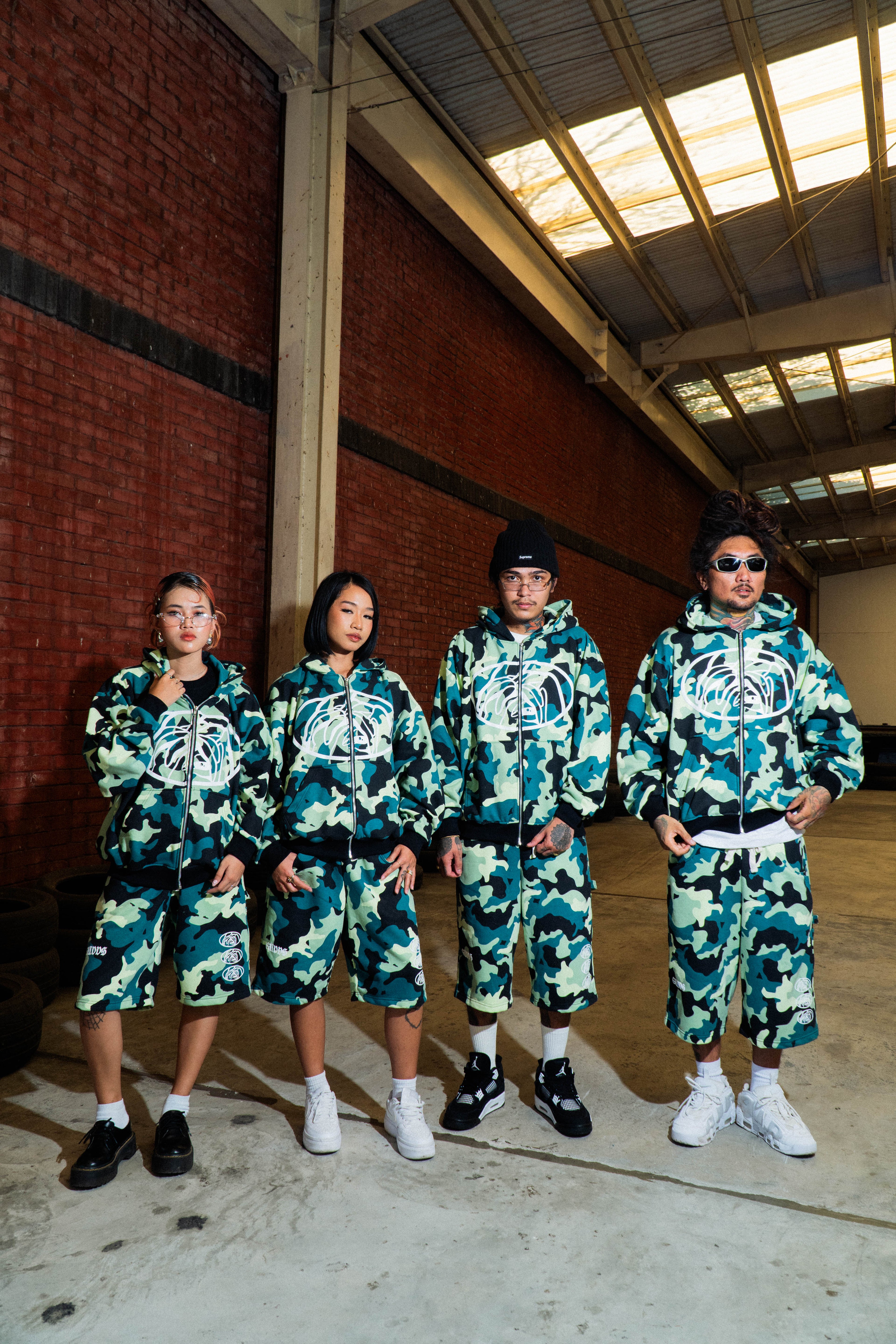 GUDDS - "OVAL" ZIP UP HOODIE (LIMITED PIECES)