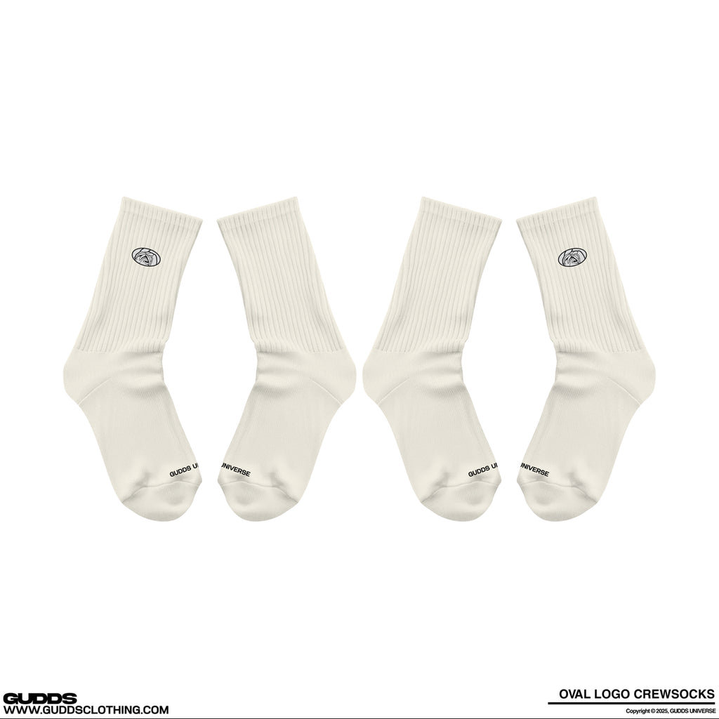 EMBROIDERED “OVAL LOGO” SOCKS