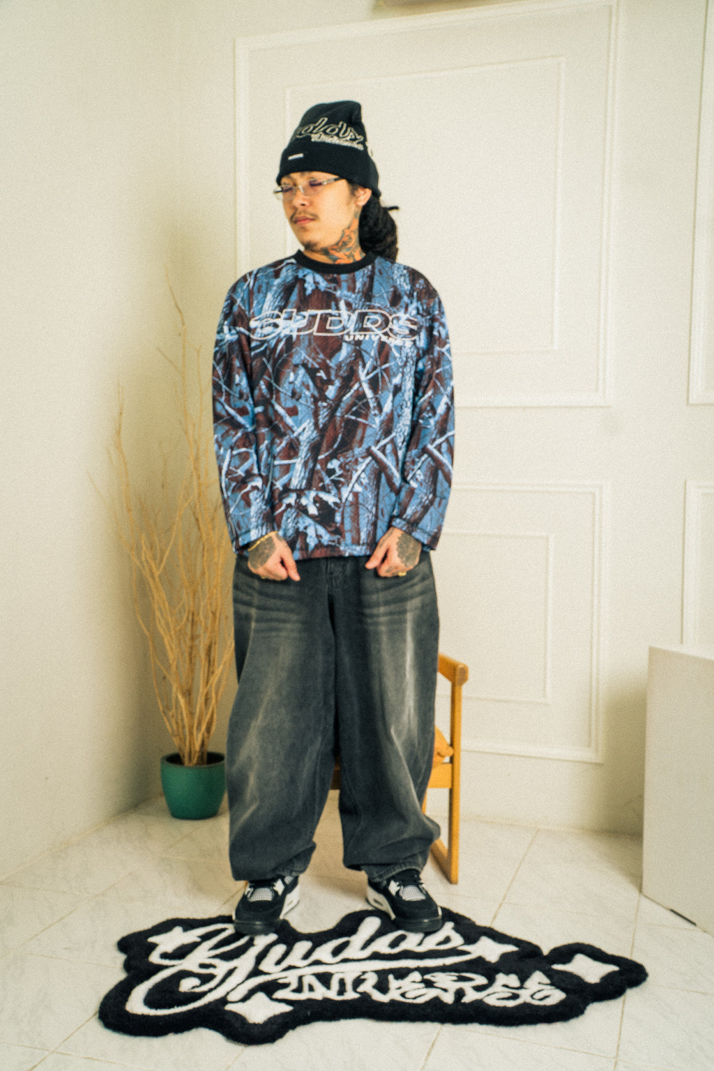 “STRETCH L/S MESH” JERSEY TOP