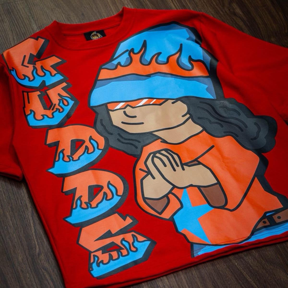 “Y2K SERIES" BIG PRAY GRAPHIC TEE