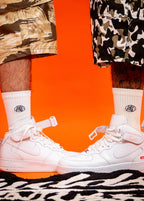 EMBROIDERED “OVAL LOGO” SOCKS