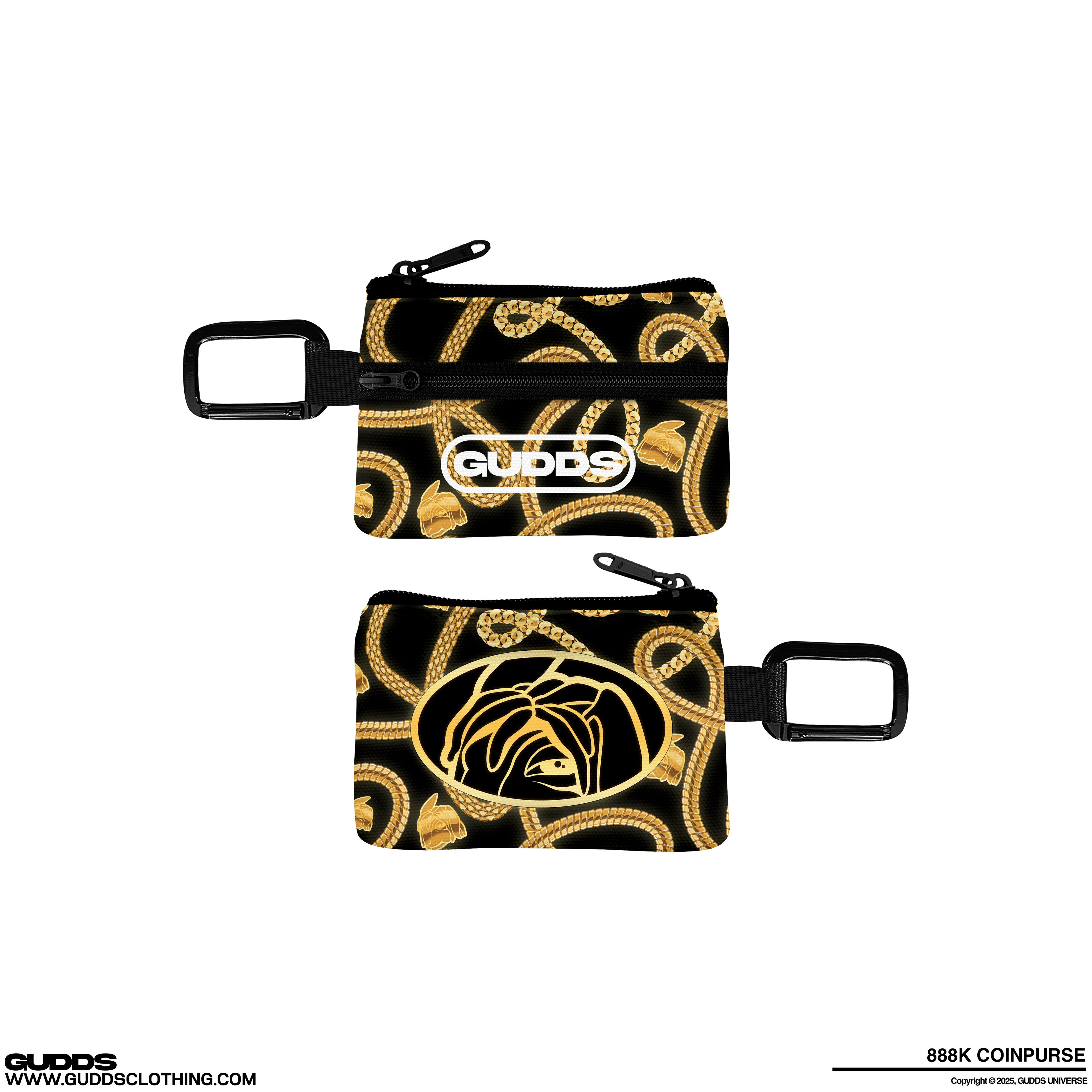 “DOUBLE ZIPPER” COINPURSE