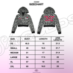 SheGUDDS “COZY” BLACK LEOPARD COUTURE  HOODIE