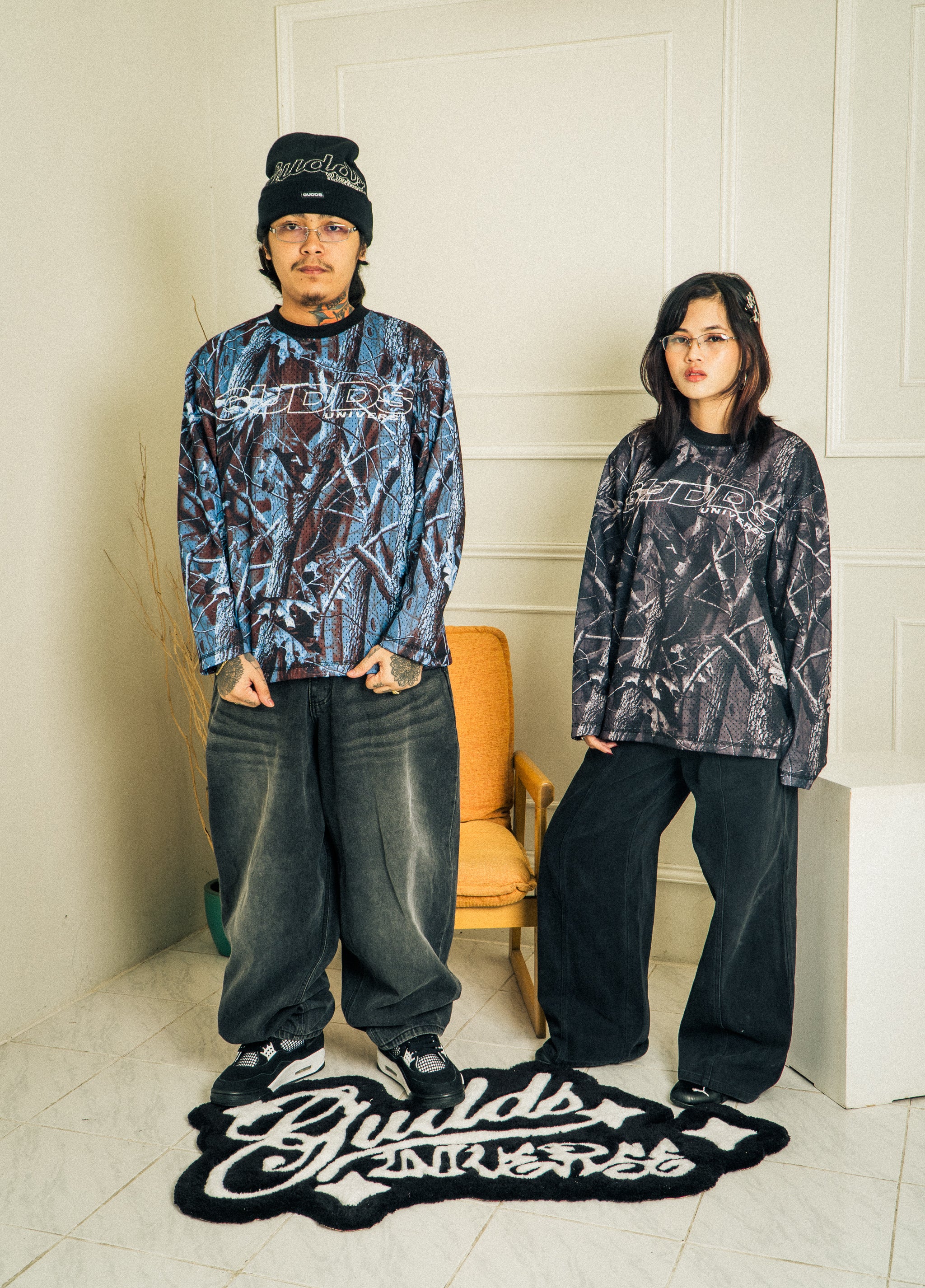 “STRETCH L/S MESH” JERSEY TOP