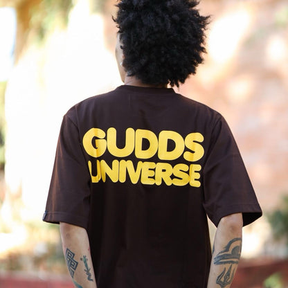 GUDDS UNIVERSE - “SLIFU” GRAPHIC TEE (BROWN)
