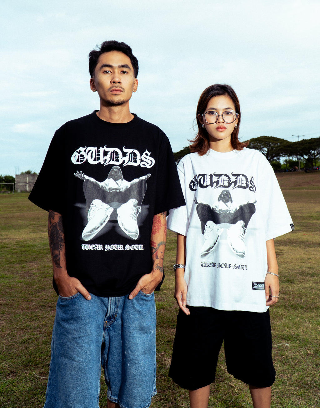 GUDDS UNIVERSE "WEAR YOUR SOUL" - BOXY FIT TEE