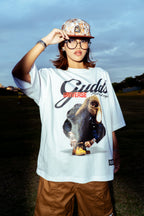 GUDDS UNIVERSE "GUDDS AND FRESH" BOXY FIT TEE