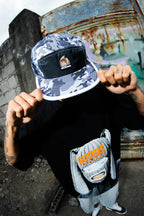 “CAMOU" 5 PANEL CAP