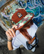“CAMOU" 5 PANEL CAP