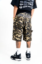 “EMBRO SCRIPT” 6 POCKET JORTS