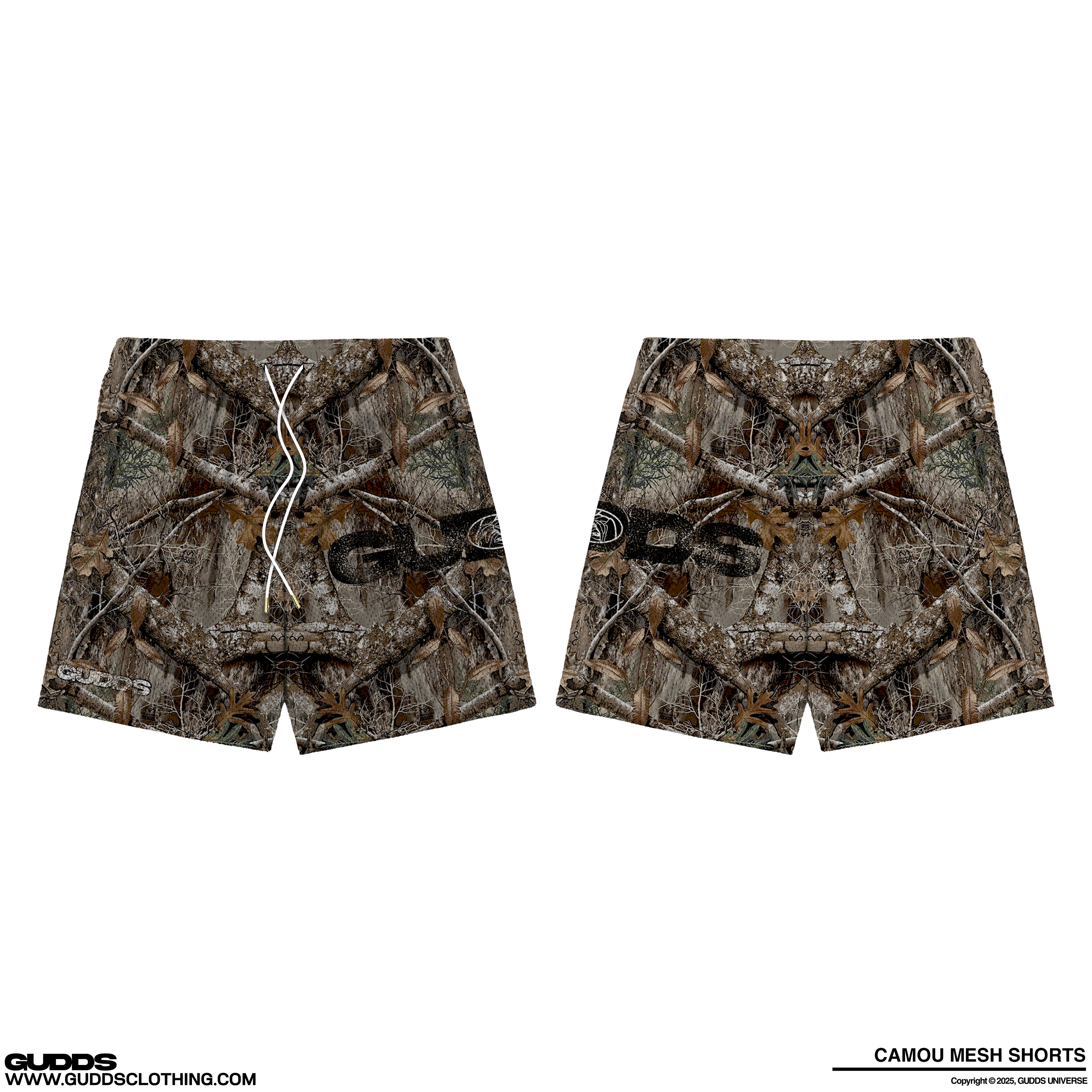 “CAMOU REALTREE” MESH SHORTS