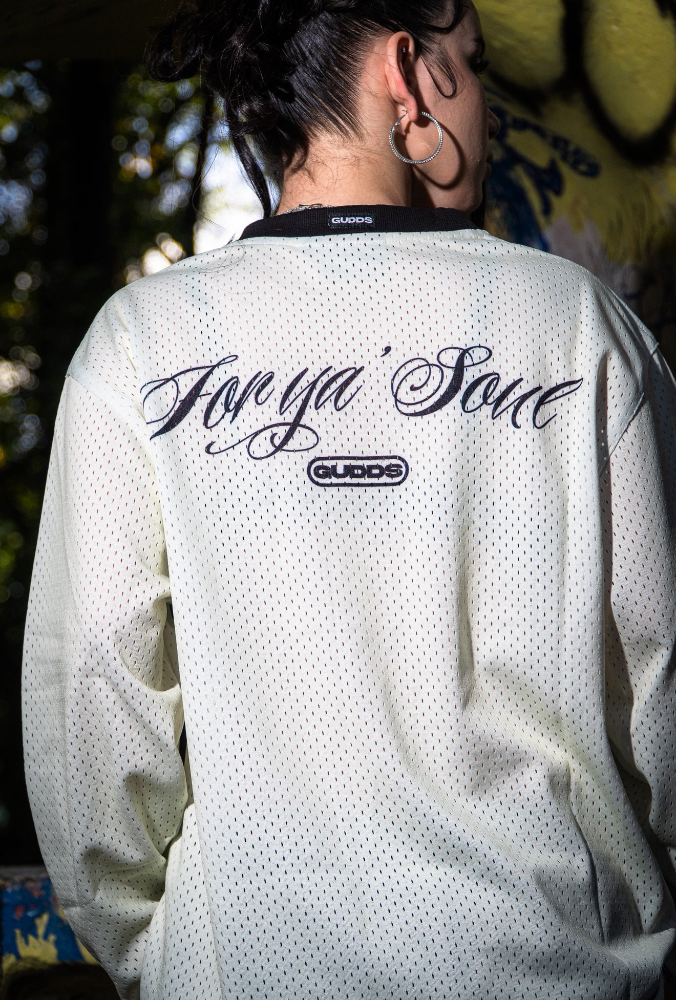 “888 LINING” MESH LONGLEEVES