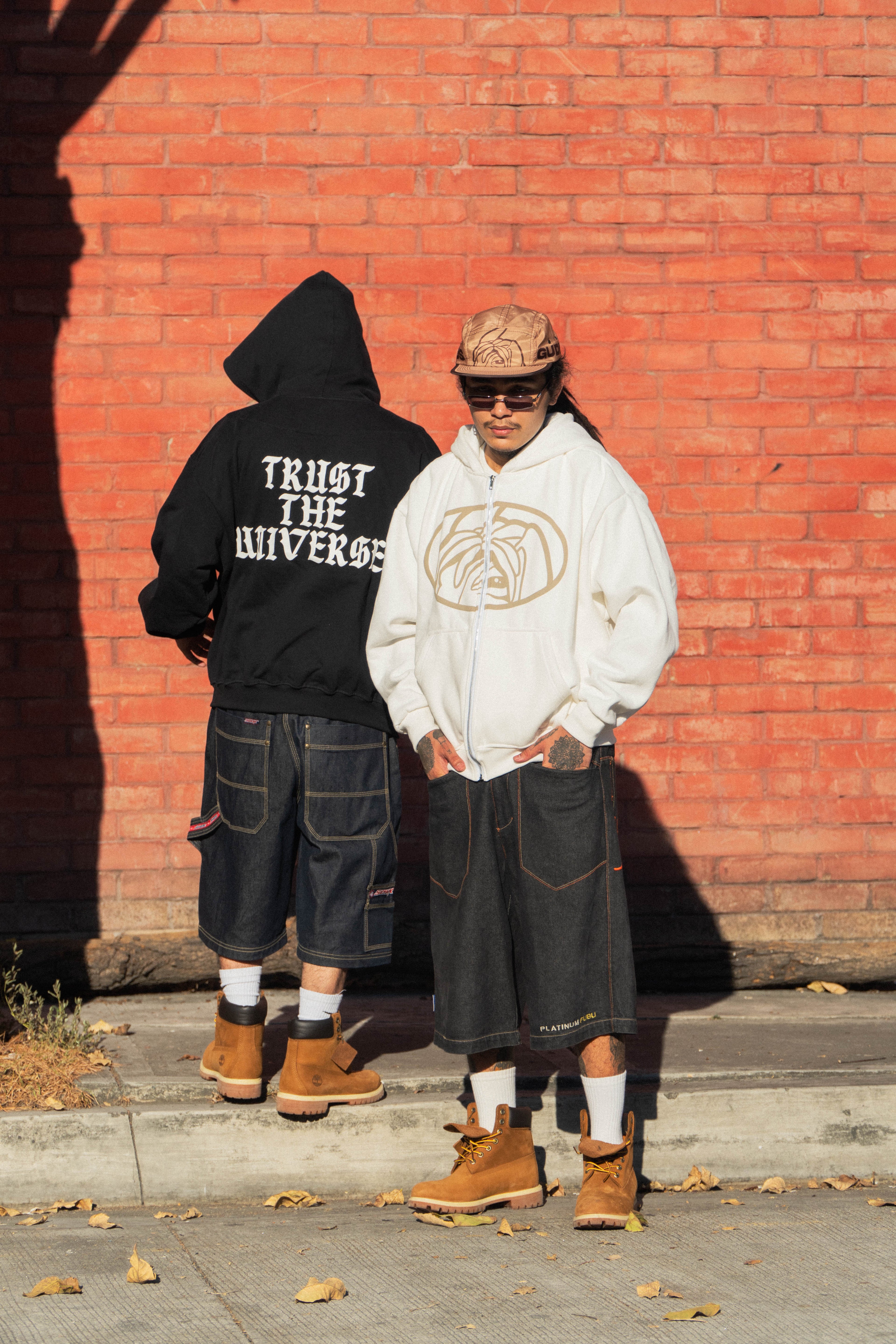 GUDDS - "OVAL" ZIP UP HOODIE (LIMITED PIECES)