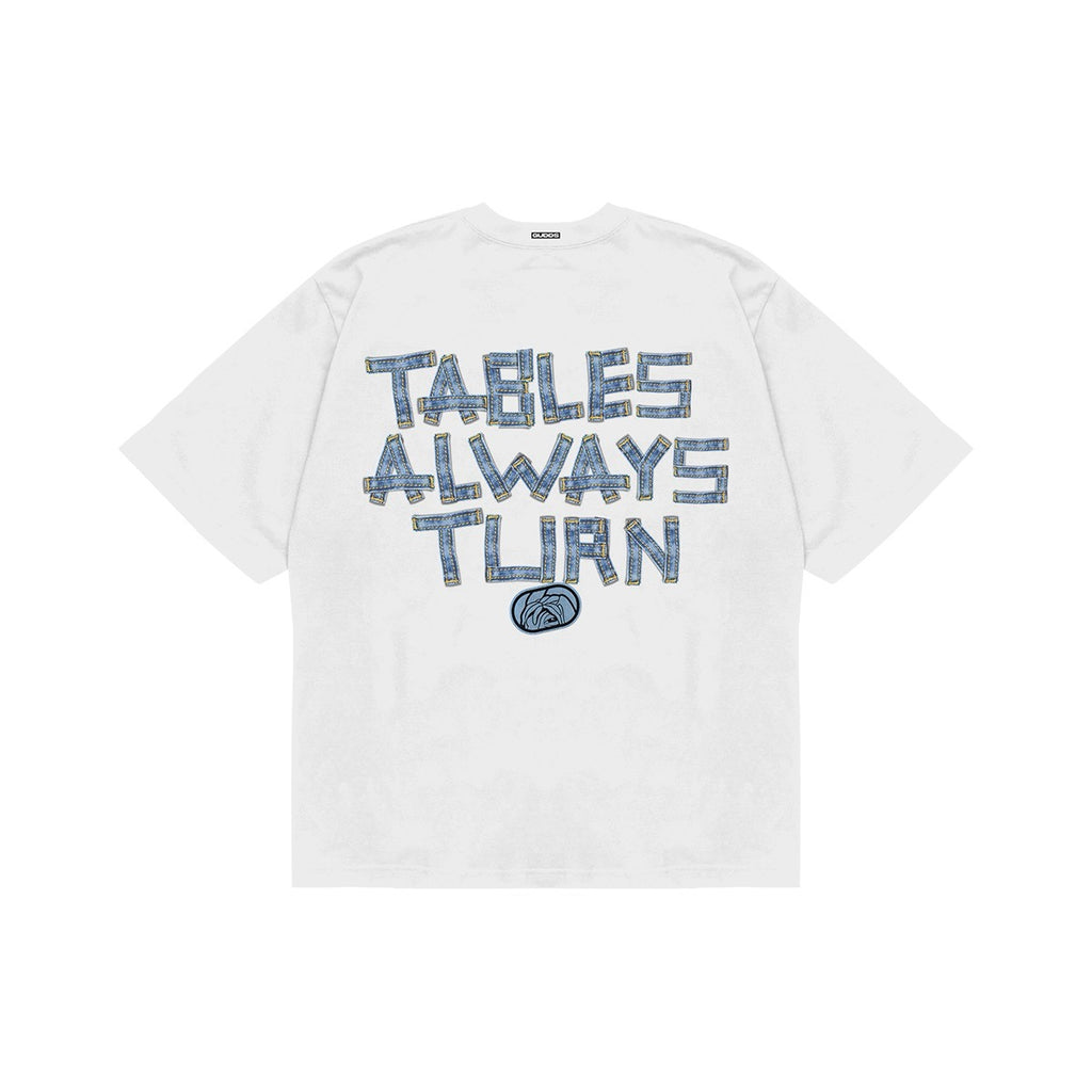 “TABLES TURN” TEE