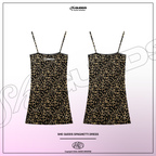 SheGUDDS - “SPAGHETTI” LEOPARD DRESS