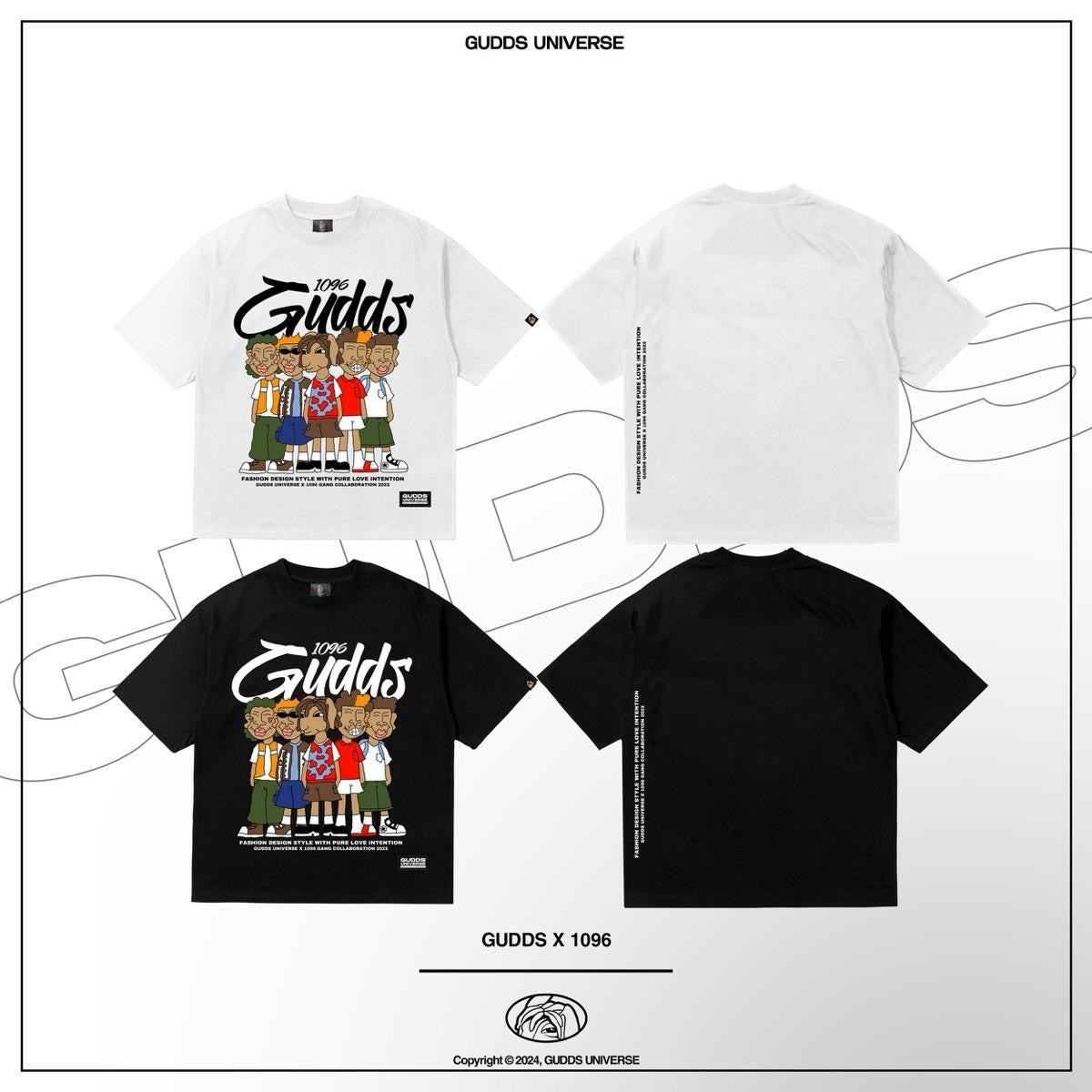 GUDDS UNIVERSE " 1096 x GUDDS " GRAPHIC TEE