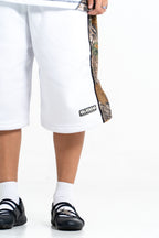“SIDEZ CAMO CAPSULE” SWEATSHORTS
