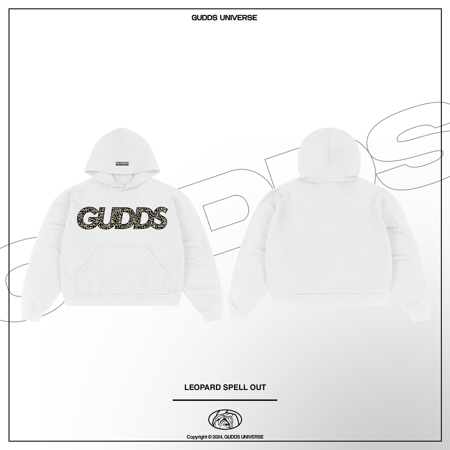 GUDDS UNIVERSE - “SPELL OUT” HOODIE