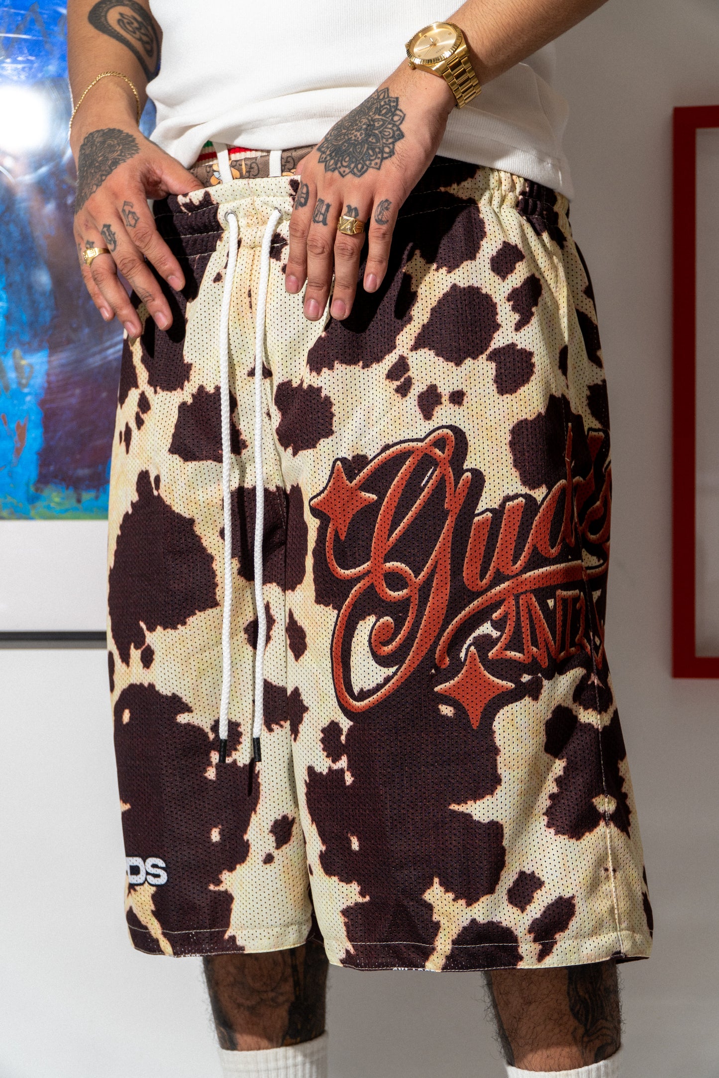 GUDDS UNIVERSE - “MESHY BOTTOMS” MESH SHORTS